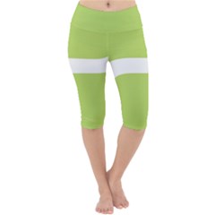 Lightweight Velour Cropped Yoga Leggings 