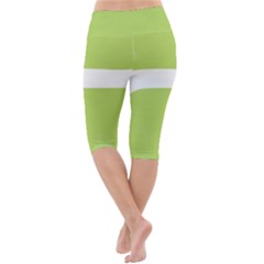 Lightweight Velour Cropped Yoga Leggings 