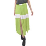 A Minimalist Pattern With Simple Lines And Shapes, Creating A Clean And Modern Aesthetic 02 Velour Split Maxi Skirt