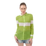 A Minimalist Pattern With Simple Lines And Shapes, Creating A Clean And Modern Aesthetic 02 Long Sleeve Chiffon Shirt