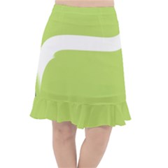 Fishtail Chiffon Skirt 