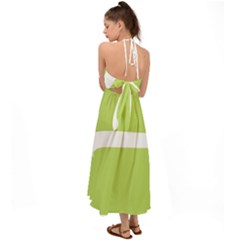 Halter Tie Back Dress  