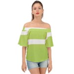 A Minimalist Pattern With Simple Lines And Shapes, Creating A Clean And Modern Aesthetic 02 Off Shoulder Short Sleeve Top