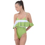 A Minimalist Pattern With Simple Lines And Shapes, Creating A Clean And Modern Aesthetic 02 Drape Piece Swimsuit