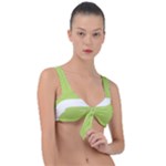 A Minimalist Pattern With Simple Lines And Shapes, Creating A Clean And Modern Aesthetic 02 Front Tie Bikini Top