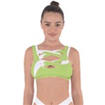 A Minimalist Pattern With Simple Lines And Shapes, Creating A Clean And Modern Aesthetic 02 Bandaged Up Bikini Top