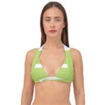 A Minimalist Pattern With Simple Lines And Shapes, Creating A Clean And Modern Aesthetic 02 Double Strap Halter Bikini Top