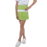 A Minimalist Pattern With Simple Lines And Shapes, Creating A Clean And Modern Aesthetic 02 Kids  Tennis Skirt