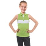 A Minimalist Pattern With Simple Lines And Shapes, Creating A Clean And Modern Aesthetic 02 Kids  Sleeveless Polo T-Shirt