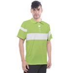 A Minimalist Pattern With Simple Lines And Shapes, Creating A Clean And Modern Aesthetic 02 Men s Polo T-Shirt