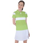 A Minimalist Pattern With Simple Lines And Shapes, Creating A Clean And Modern Aesthetic 02 Women s Polo T-Shirt