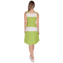 Knee Length Skater Dress With Pockets 