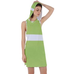 Racer Back Hoodie Dress 