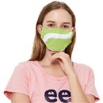 A Minimalist Pattern With Simple Lines And Shapes, Creating A Clean And Modern Aesthetic 02 Fitted Cloth Face Mask (Adult)