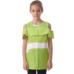 Fold Over Open Sleeve Top 