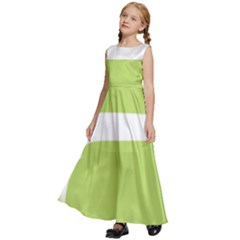 Kids  Satin Sleeveless Maxi Dress 