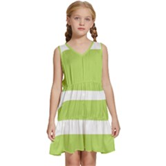 Kids  Sleeveless Tiered Mini Dress 