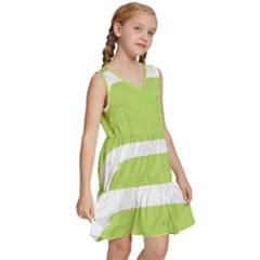 Kids  Sleeveless Tiered Mini Dress 