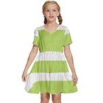 A Minimalist Pattern With Simple Lines And Shapes, Creating A Clean And Modern Aesthetic 02 Kids  Short Sleeve Tiered Mini Dress