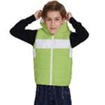 A Minimalist Pattern With Simple Lines And Shapes, Creating A Clean And Modern Aesthetic 02 Kids  Stylish Hooded Puffer Vest