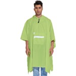 A Minimalist Pattern With Simple Lines And Shapes, Creating A Clean And Modern Aesthetic 02 Men s Hooded Rain Ponchos