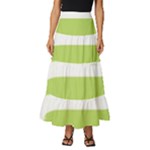 A Minimalist Pattern With Simple Lines And Shapes, Creating A Clean And Modern Aesthetic 02 Tiered Ruffle Maxi Skirt