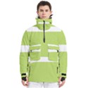 Men s Pullover Zip Ski and Snowboard Waterproof Breathable Jacket 