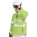 Men s Pullover Zip Ski and Snowboard Waterproof Breathable Jacket 