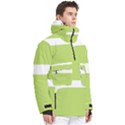 Men s Pullover Zip Ski and Snowboard Waterproof Breathable Jacket 