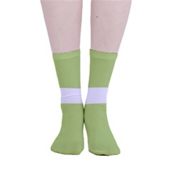 Smooth Crew Length Tube Socks 