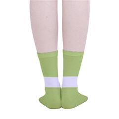 Smooth Crew Length Tube Socks 