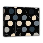 A Minimalist Pattern With Simple Lines And Shapes, Creating A Clean And Modern Aesthetic 03 Canvas 14  x 11  (Stretched)