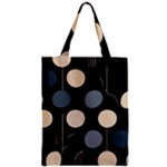 A Minimalist Pattern With Simple Lines And Shapes, Creating A Clean And Modern Aesthetic 03 Zipper Classic Tote Bag