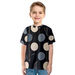 A Minimalist Pattern With Simple Lines And Shapes, Creating A Clean And Modern Aesthetic 03 Kids  Sport Mesh T-Shirt