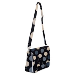 Shoulder Bag with Back Zipper 