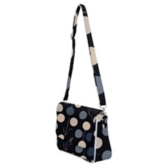 Shoulder Bag with Back Zipper 