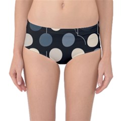 Mid-Waist Bikini Bottoms 