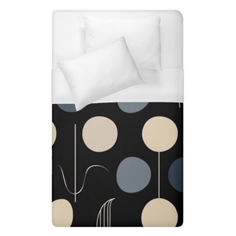 A Minimalist Pattern With Simple Lines And Shapes, Creating A Clean And Modern Aesthetic 03 Duvet Cover (Single Size) from ArtsNow.com