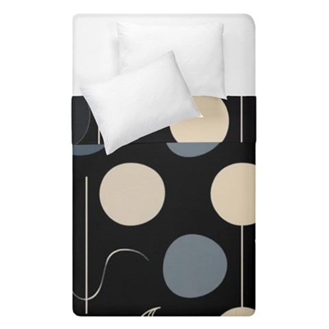 A Minimalist Pattern With Simple Lines And Shapes, Creating A Clean And Modern Aesthetic 03 Duvet Cover Double Side (Single Size) from ArtsNow.com