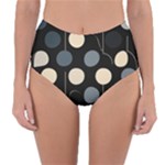 A Minimalist Pattern With Simple Lines And Shapes, Creating A Clean And Modern Aesthetic 03 Reversible High-Waist Bikini Bottoms