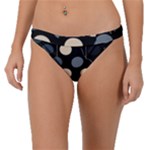 A Minimalist Pattern With Simple Lines And Shapes, Creating A Clean And Modern Aesthetic 03 Band Bikini Bottoms