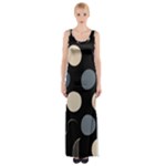 A Minimalist Pattern With Simple Lines And Shapes, Creating A Clean And Modern Aesthetic 03 Thigh Split Maxi Dress