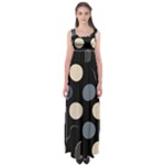 A Minimalist Pattern With Simple Lines And Shapes, Creating A Clean And Modern Aesthetic 03 Empire Waist Maxi Dress