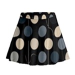 A Minimalist Pattern With Simple Lines And Shapes, Creating A Clean And Modern Aesthetic 03 Mini Flare Skirt