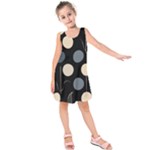 A Minimalist Pattern With Simple Lines And Shapes, Creating A Clean And Modern Aesthetic 03 Kids  Sleeveless Dress