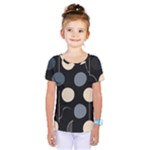 A Minimalist Pattern With Simple Lines And Shapes, Creating A Clean And Modern Aesthetic 03 Kids  One Piece T-Shirt