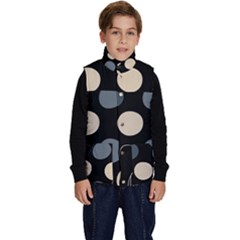 A Minimalist Pattern With Simple Lines And Shapes, Creating A Clean And Modern Aesthetic 03 Kid s Button Up Puffy Vest from ArtsNow.com