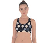 A Minimalist Pattern With Simple Lines And Shapes, Creating A Clean And Modern Aesthetic 03 Cross String Back Sports Bra