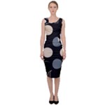 A Minimalist Pattern With Simple Lines And Shapes, Creating A Clean And Modern Aesthetic 03 Sleeveless Pencil Dress