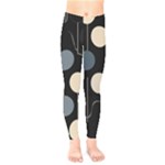 A Minimalist Pattern With Simple Lines And Shapes, Creating A Clean And Modern Aesthetic 03 Kids  Leggings